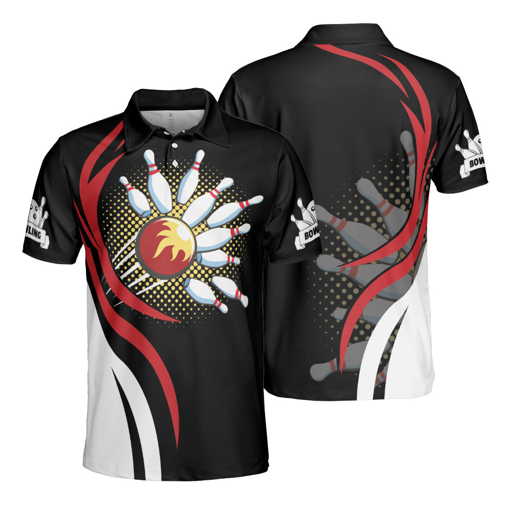 Bowling They See Me Rollin They Hatin Polo Shirt For Professional Bowlers Men