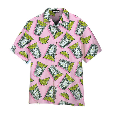 Cocktail Tequila With Lime Hawaiian Shirt For Men & Women