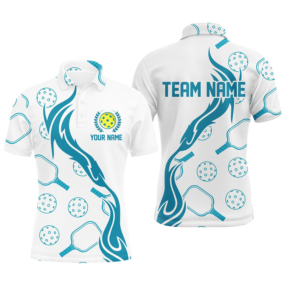 Custom Men's Pickleball Polo Shirts With Team Name, Outdoor Pickleball Outfits For Players IPHW5197