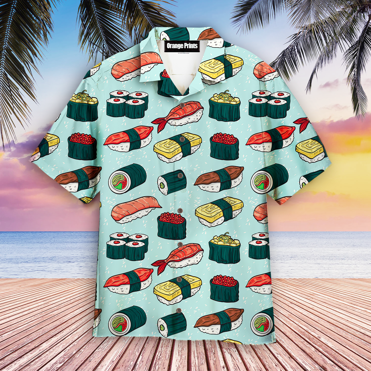 Japanese Food This How I Roll Sushi Hawaiian Shirt For Men & Women