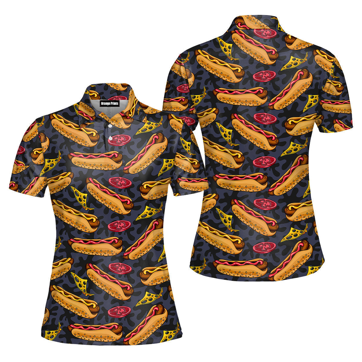 Life Is Better With Hot Dog Polo Shirt For Women