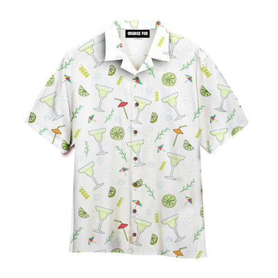 Margarita Cocktail - Gift For Cocktail Lovers - Tequila And Orange Liqueur Hawaiian Shirt For Men & Women