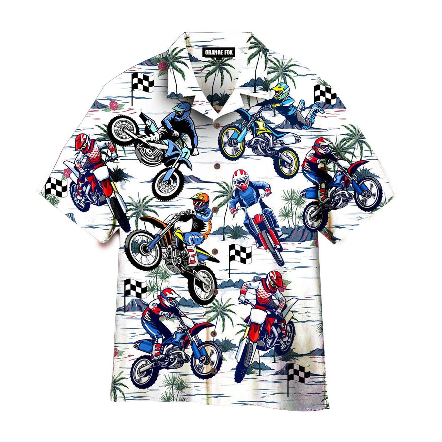 Motorcycle - Gift For Racers - Racing Hawaiian Shirt For Men & Women