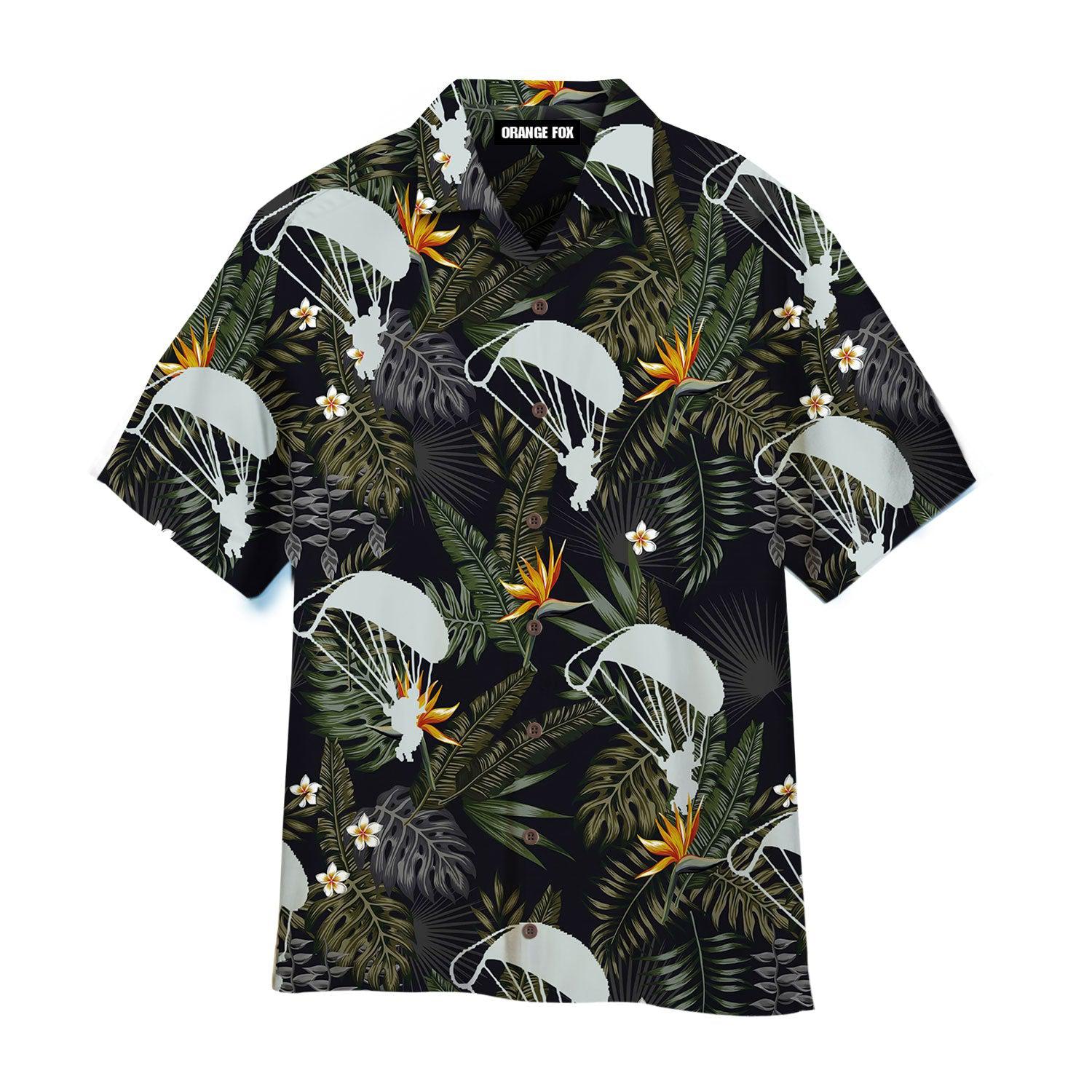 Skydiving Nature Hawaiian Shirt For Men & Women