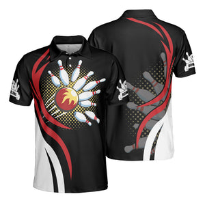 Bowling They See Me Rollin They Hatin Polo Shirt For Professional Bowlers Men