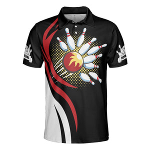 Bowling They See Me Rollin They Hatin Polo Shirt For Professional Bowlers Men