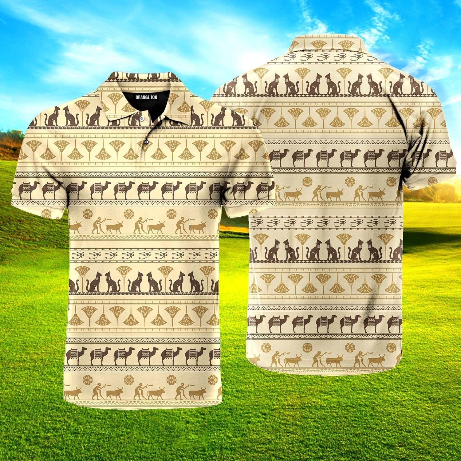 Ancient Egypt Polo Shirt For Men