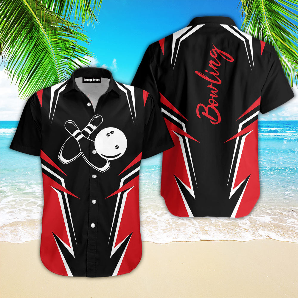 Bowling Rolling Ball Hawaiian Shirt For Men & Women