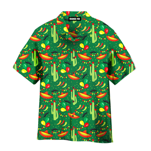 Cinco De Mayo Festival Mexican Party Dark Green Hawaiian Shirt For Men And Women WH1170