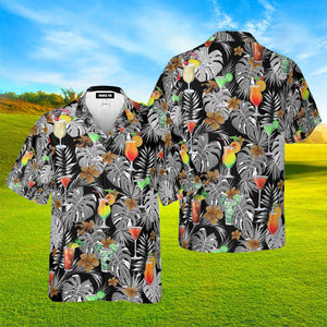 Cocktail Hawaiian Shirt For Men & Women