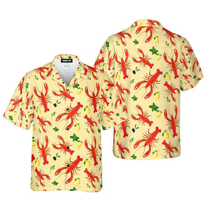 Crawfish Crew Lemon Hawaiian Shirt For Men & Women