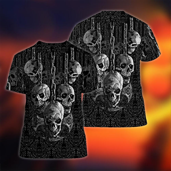 Dark Art Skull T-Shirt For Men & Women