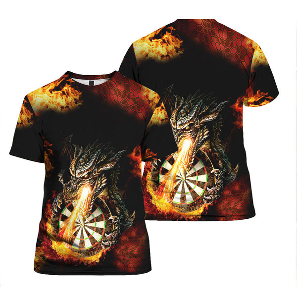 Darts Dragon T-Shirt For Men & Women