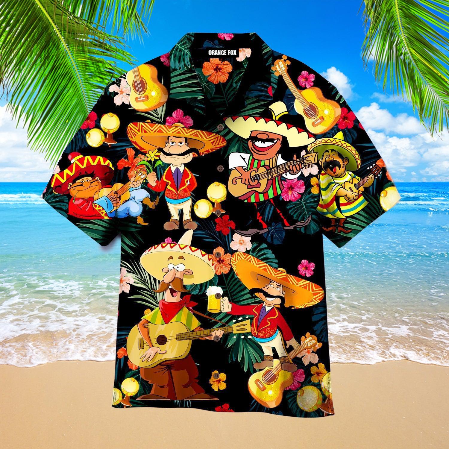 Funny Mexican Man Cinco De Mayo Hawaiian Shirt For Men & Women