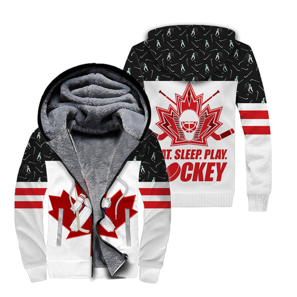 Hockey Canada Fleece Zip Hoodie For Men & Women