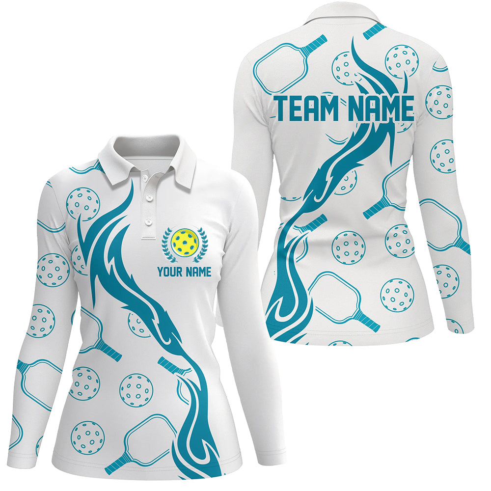 Custom Women's Pickleball Polo Shirts With Team Name, Outdoor Pickleball Outfits For Players IPHW5197