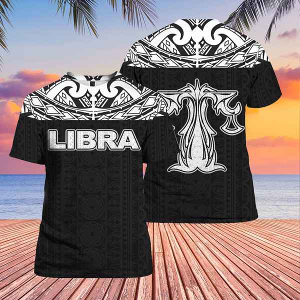 Libra Zodiac T Shirt For Men & Women