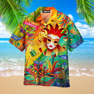 Mardi Gras Carnival Hawaiian Shirt For Men & Women