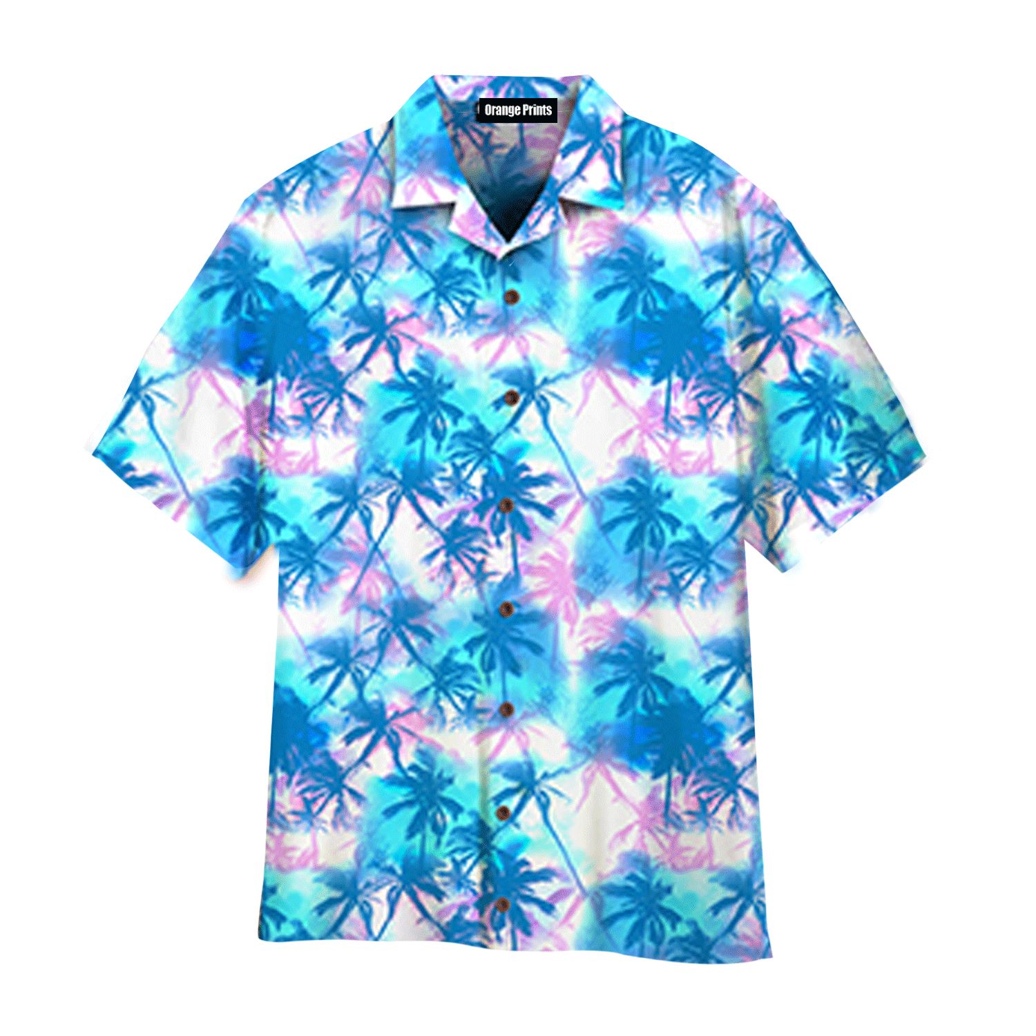 Mens Neon Tropical Hawaiian Shirt For Men And Women WT6442