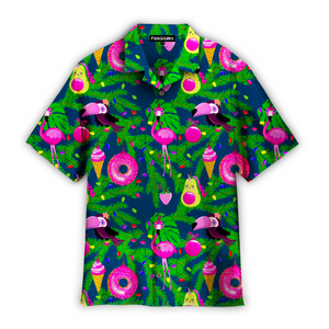 Merry Flamingo On Christmas Day Hawaiian Shirt For Men & Women