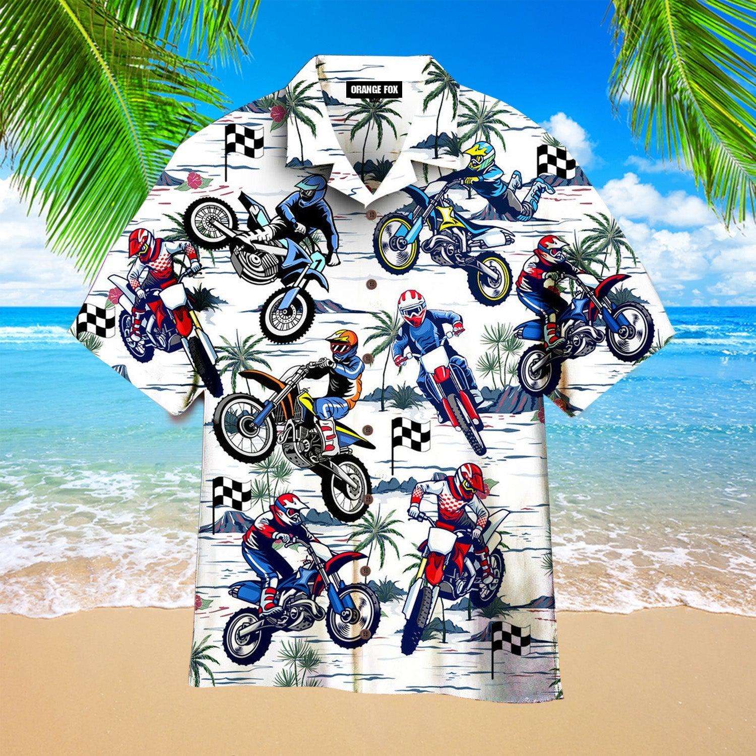 Motorcycle - Gift For Racers - Racing Hawaiian Shirt For Men & Women