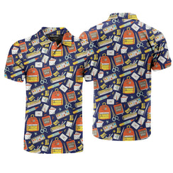 Back To School Stationery Teacher Student Gift Polo Shirt For Men