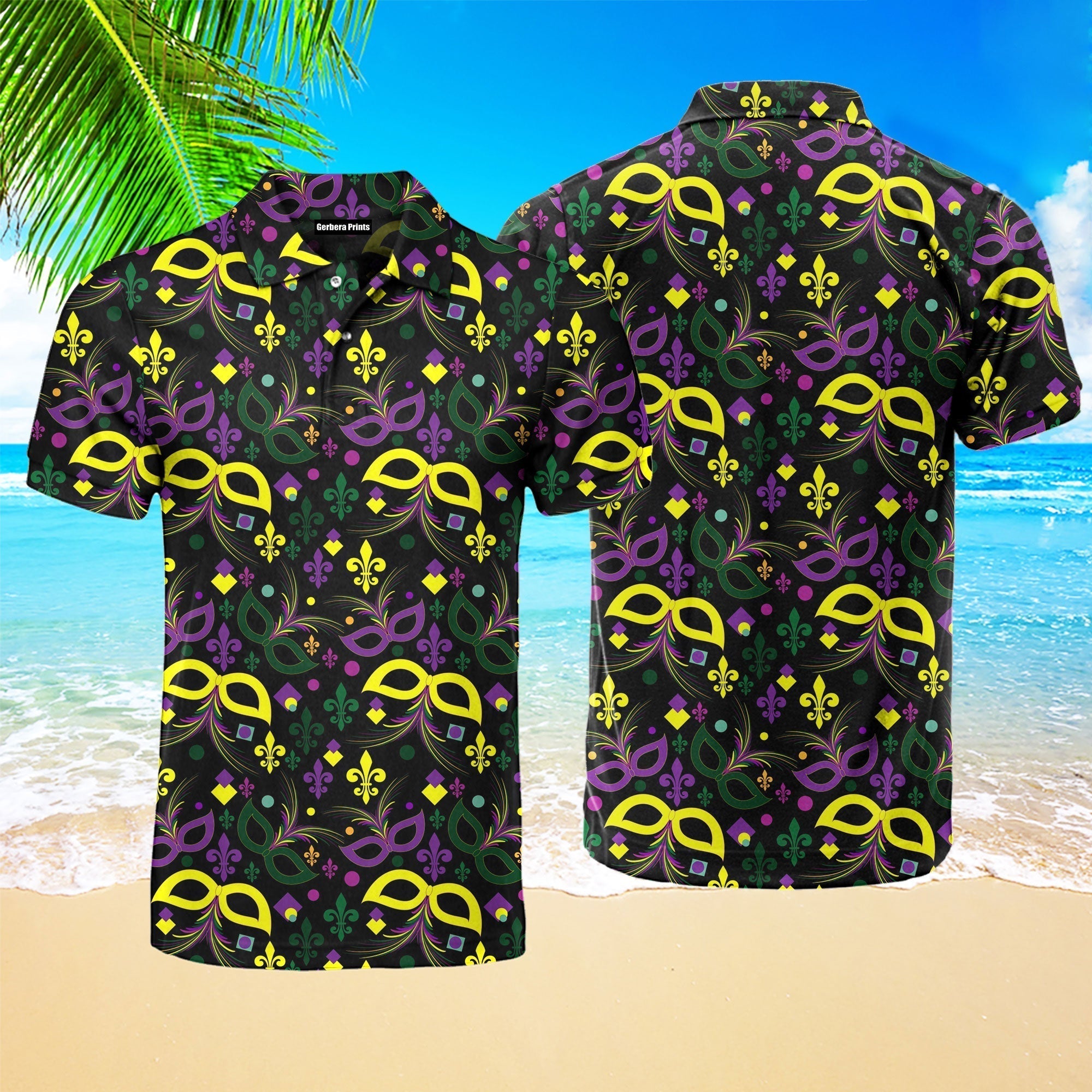 This Is My Mardi Gras Polo Shirt For Men
