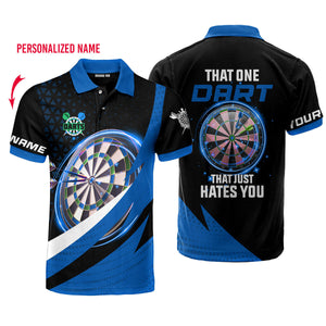 That One Dart That Just Hates You Custom Name Polo Shirt For Men & Women PN1756