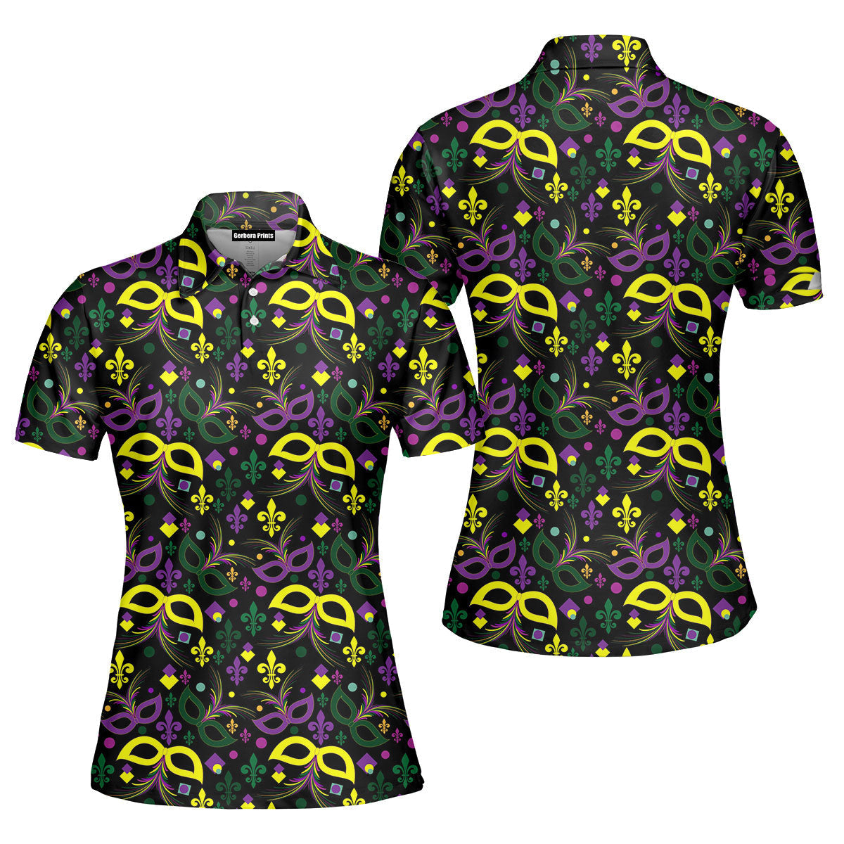 This Is My Mardi Gras Polo Shirt For Women
