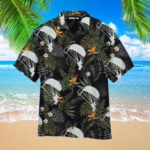 Skydiving Nature Hawaiian Shirt For Men & Women