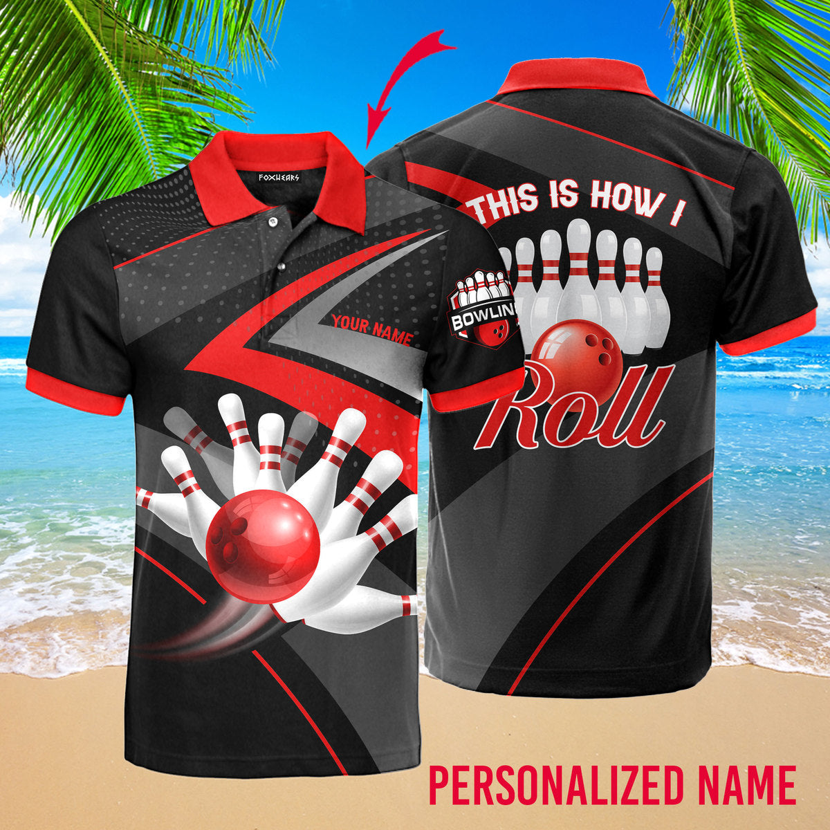 This Is How I Roll Custom Name Polo Shirt For Men & Women PN1690