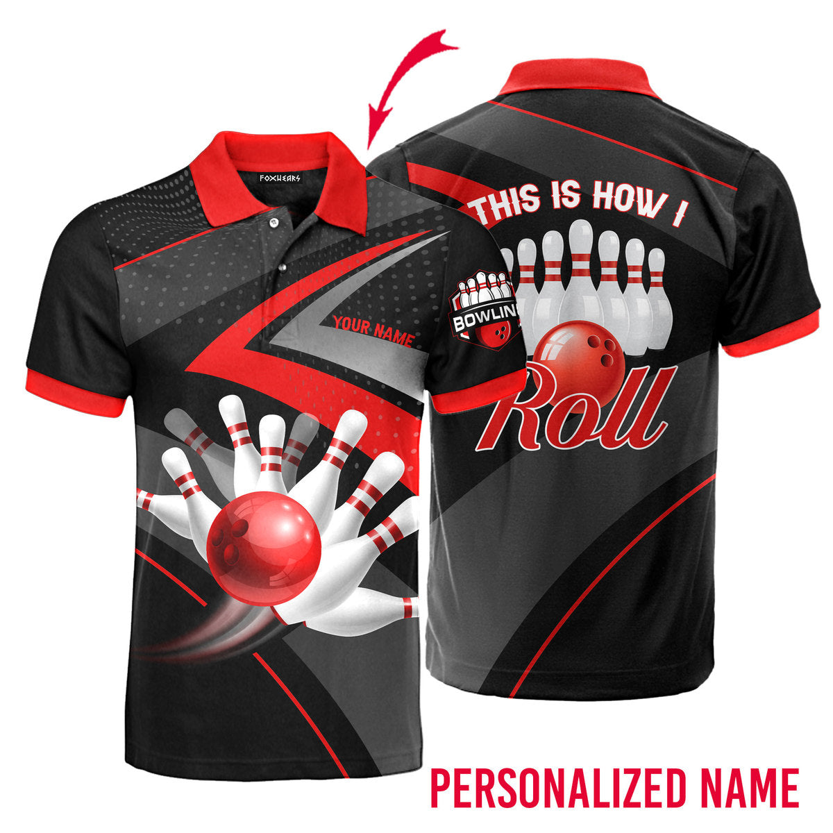 This Is How I Roll Custom Name Polo Shirt For Men & Women PN1690