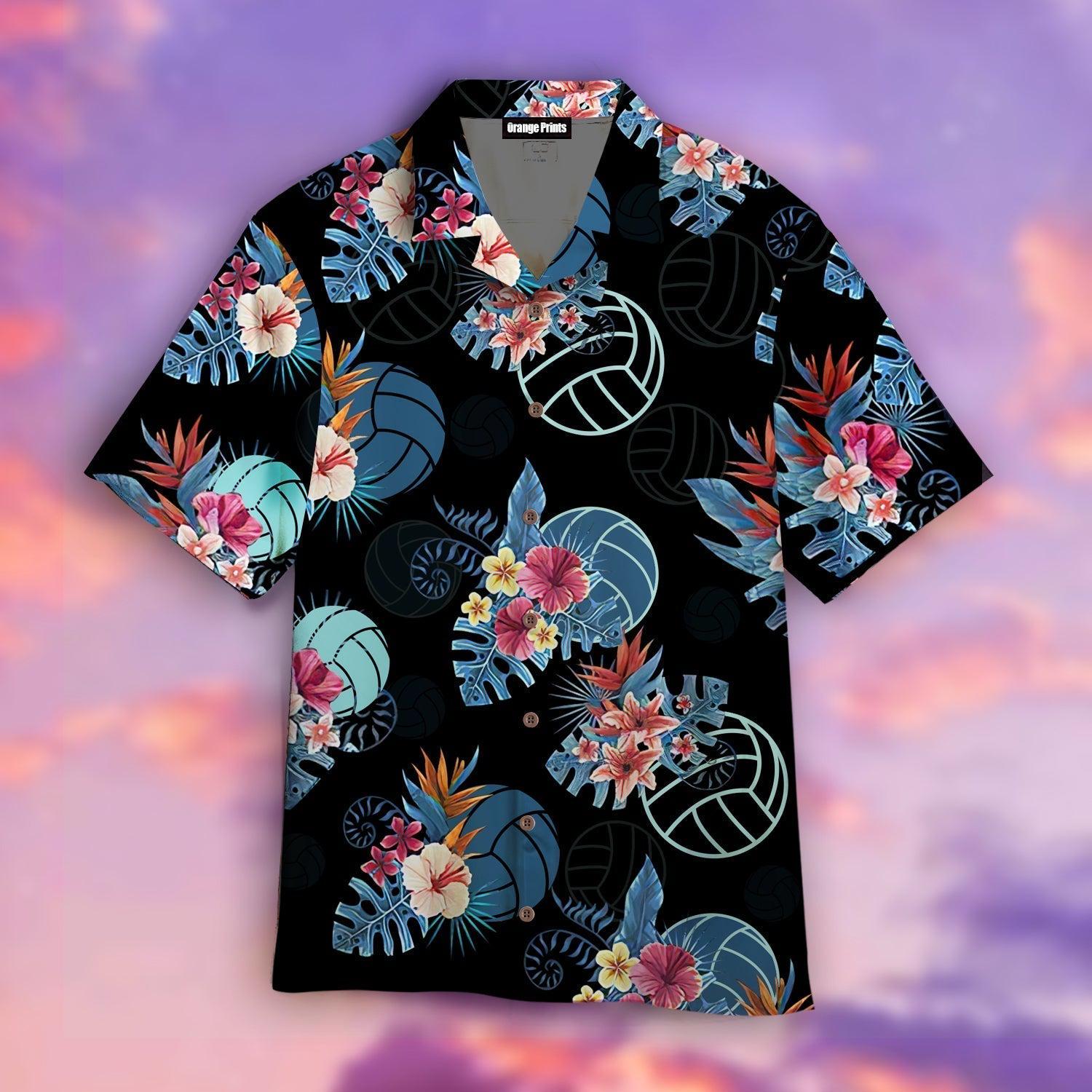 Volleyball Tropical Hawaiian Shirt For Men & Women
