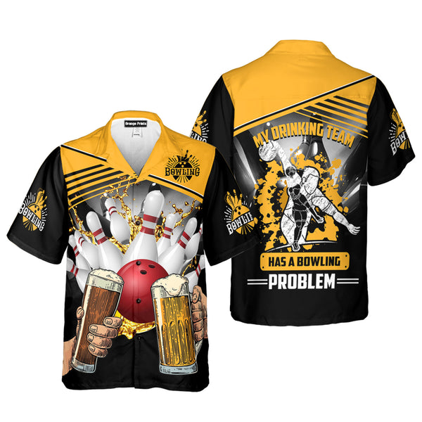 Bowling And Beer Lover Hawaiian Shirt For Men & Women WH1246