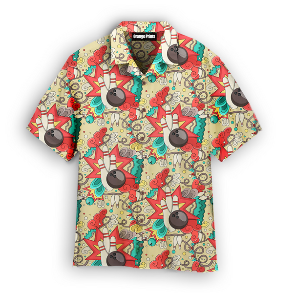 Who Gives A Spit Bowling Colorful Nice Pattern Aloha Hawaiian Shirt For Men & Women WT6829
