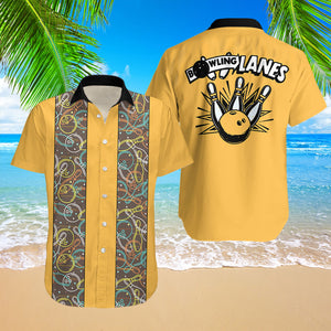 King Of Bowling Lanes Hawaiian Shirt For Men & Women WT8093